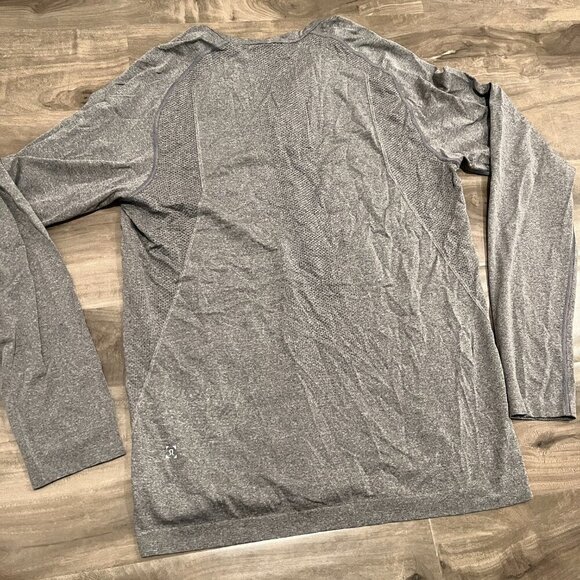 Lululemon Time To Get Dirty Get Outside Get Sweaty Men Long Sleeve Henley Shirt - Picture 3 of 8